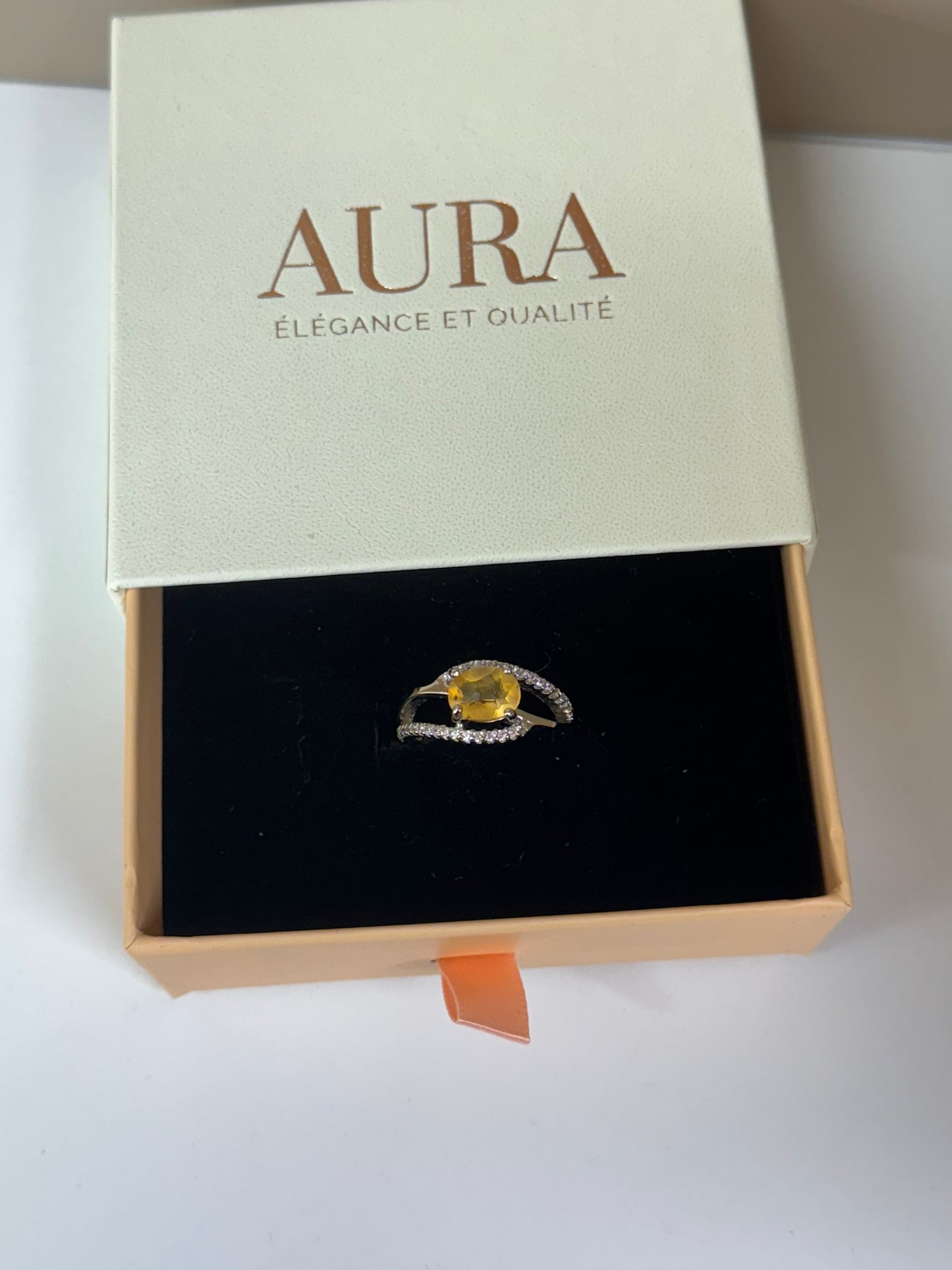 Bague Aura Soleil (Citrine)