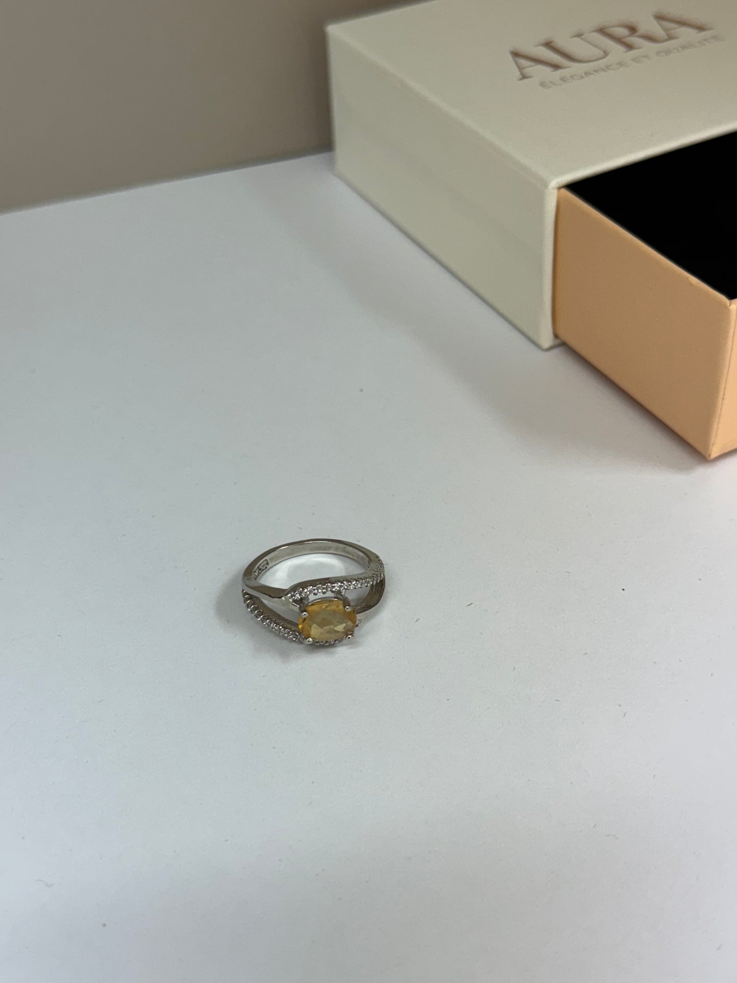 Bague Aura Soleil (Citrine)