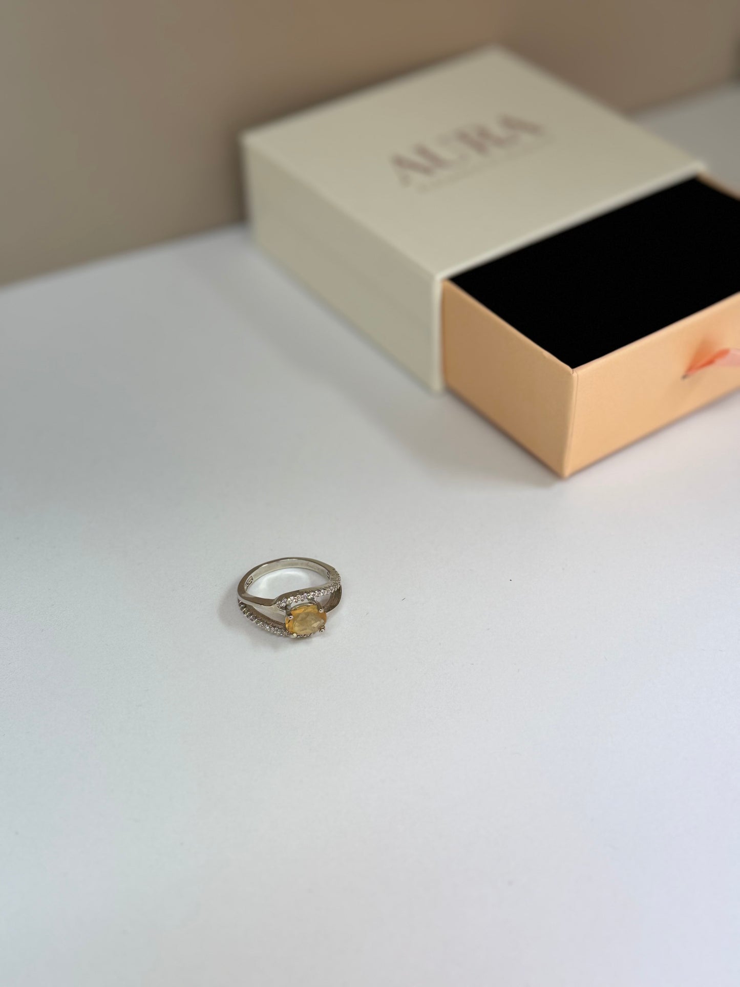 Bague Aura Soleil (Citrine)