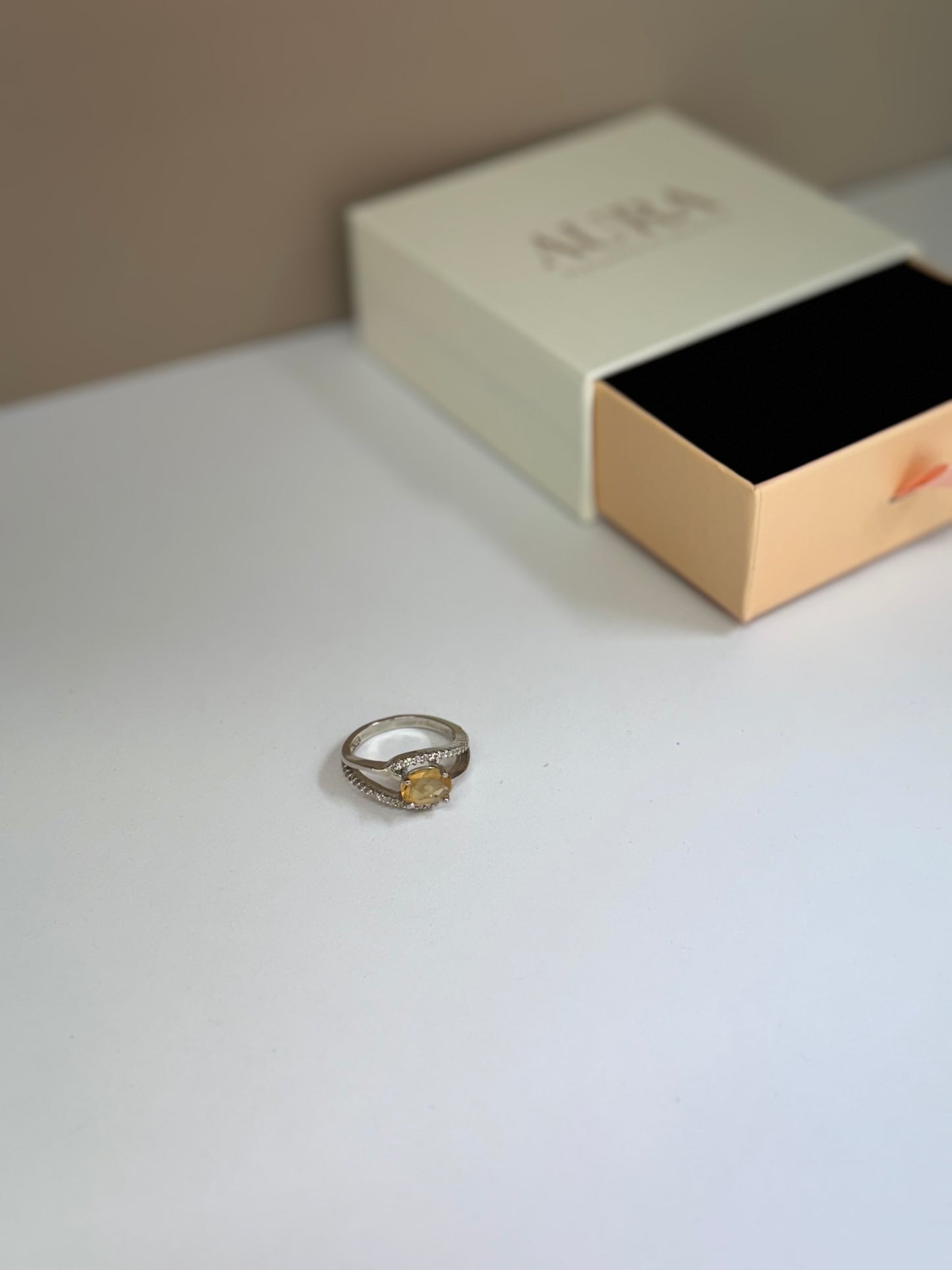 Bague Aura Soleil (Citrine)