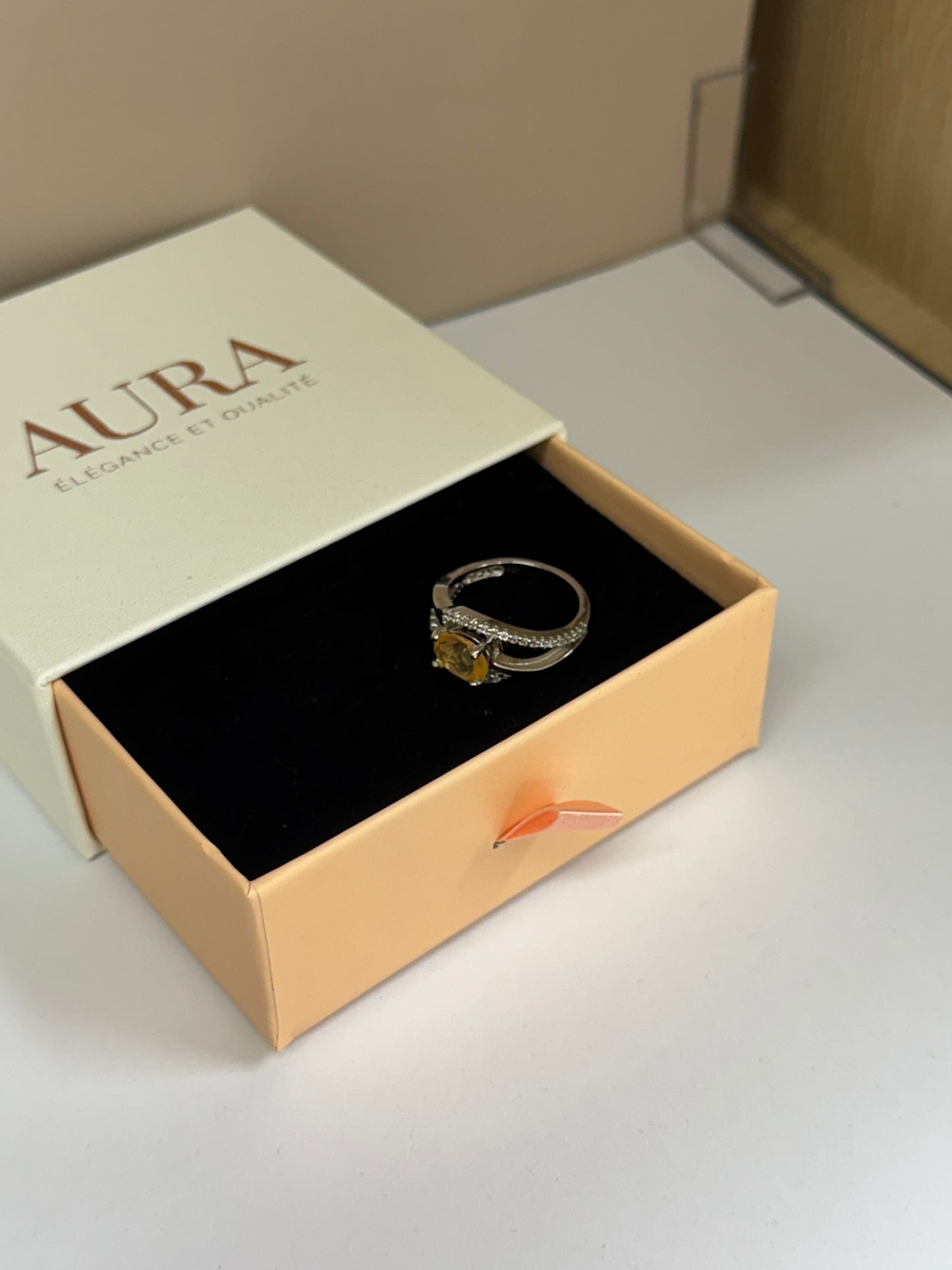 Bague Aura Soleil (Citrine)