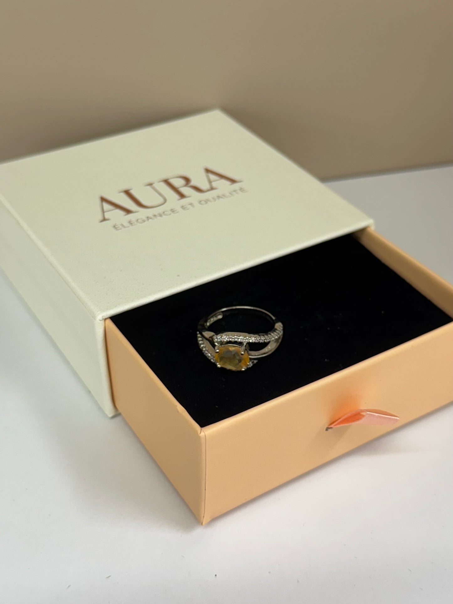 Bague Aura Soleil (Citrine)