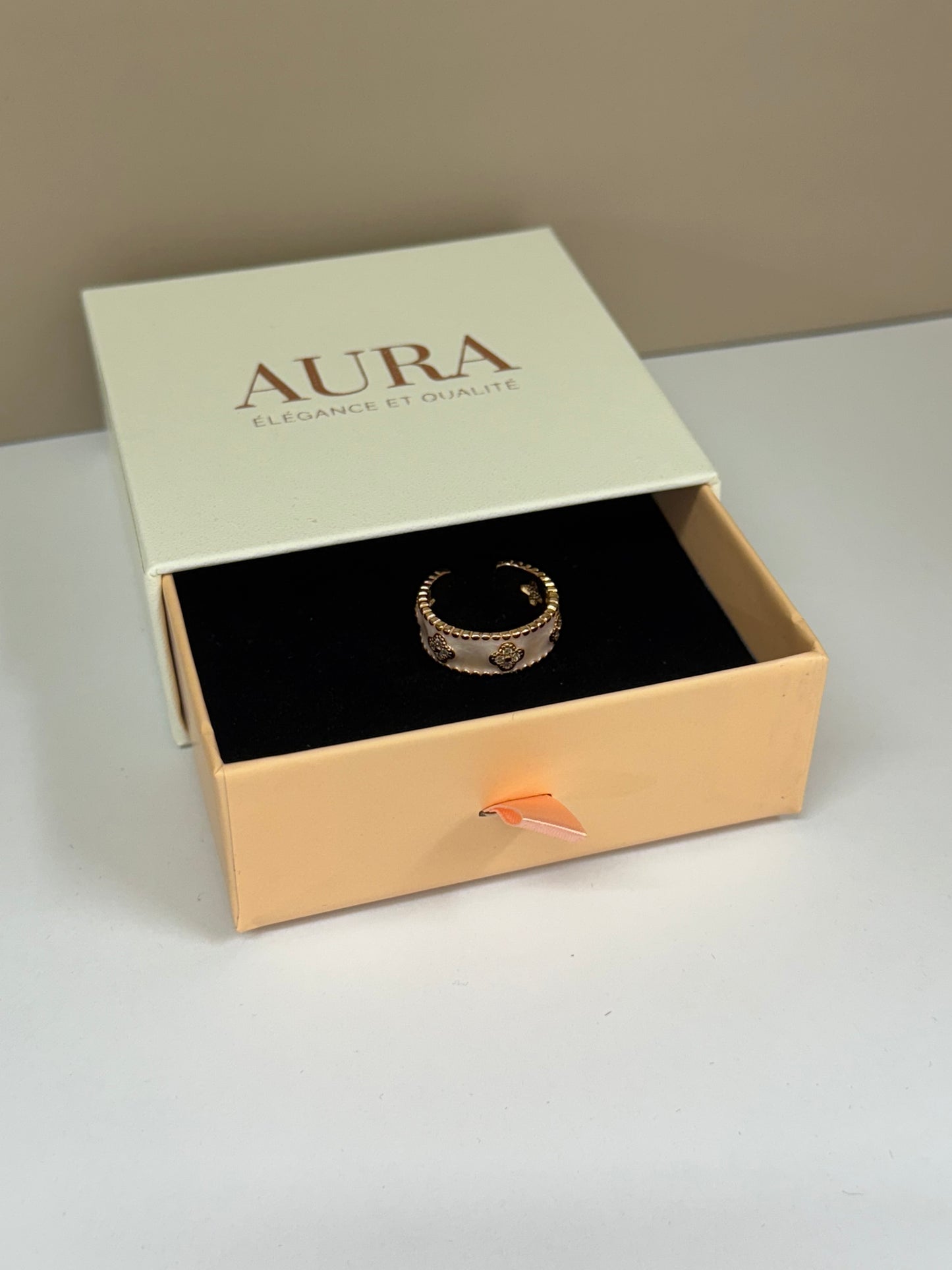 Bague Cœurs Étincelants