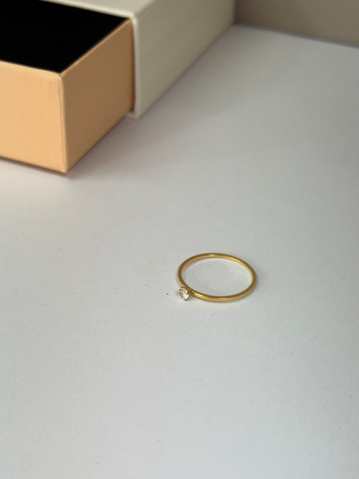 Bague Élégance Solitaire
