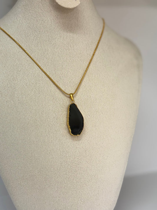 Collier Silence Noir