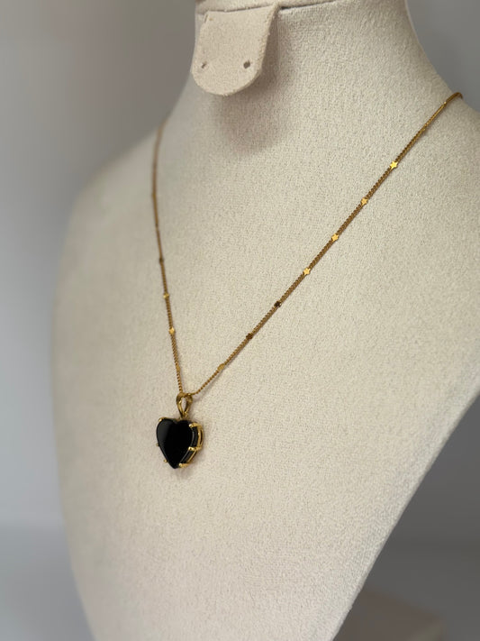 Collier Cœur Sombre