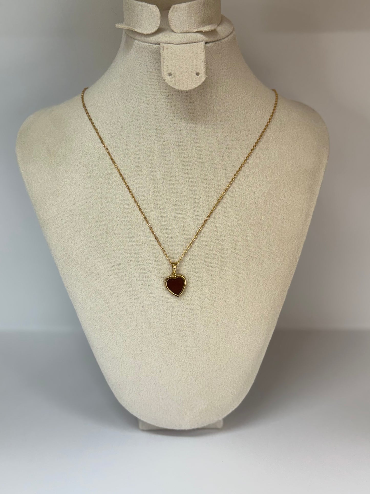 Collier Cœur de Flamme