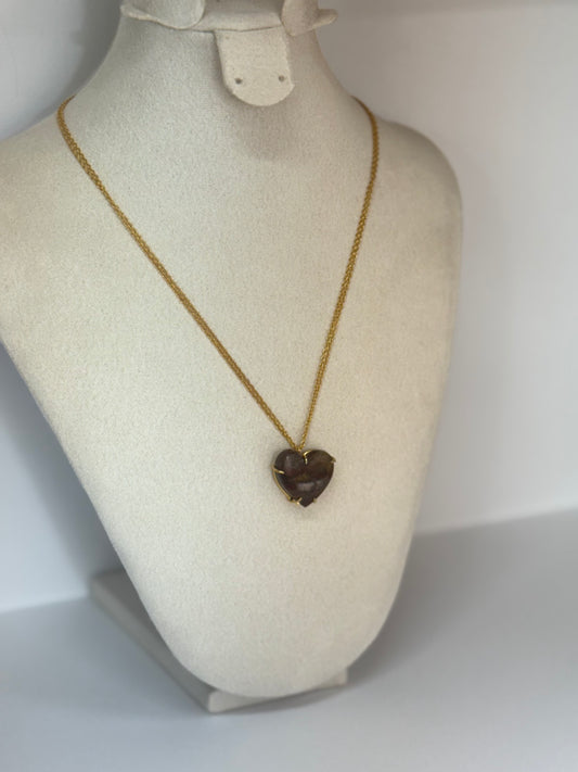 Collier Cœur de Gaïa