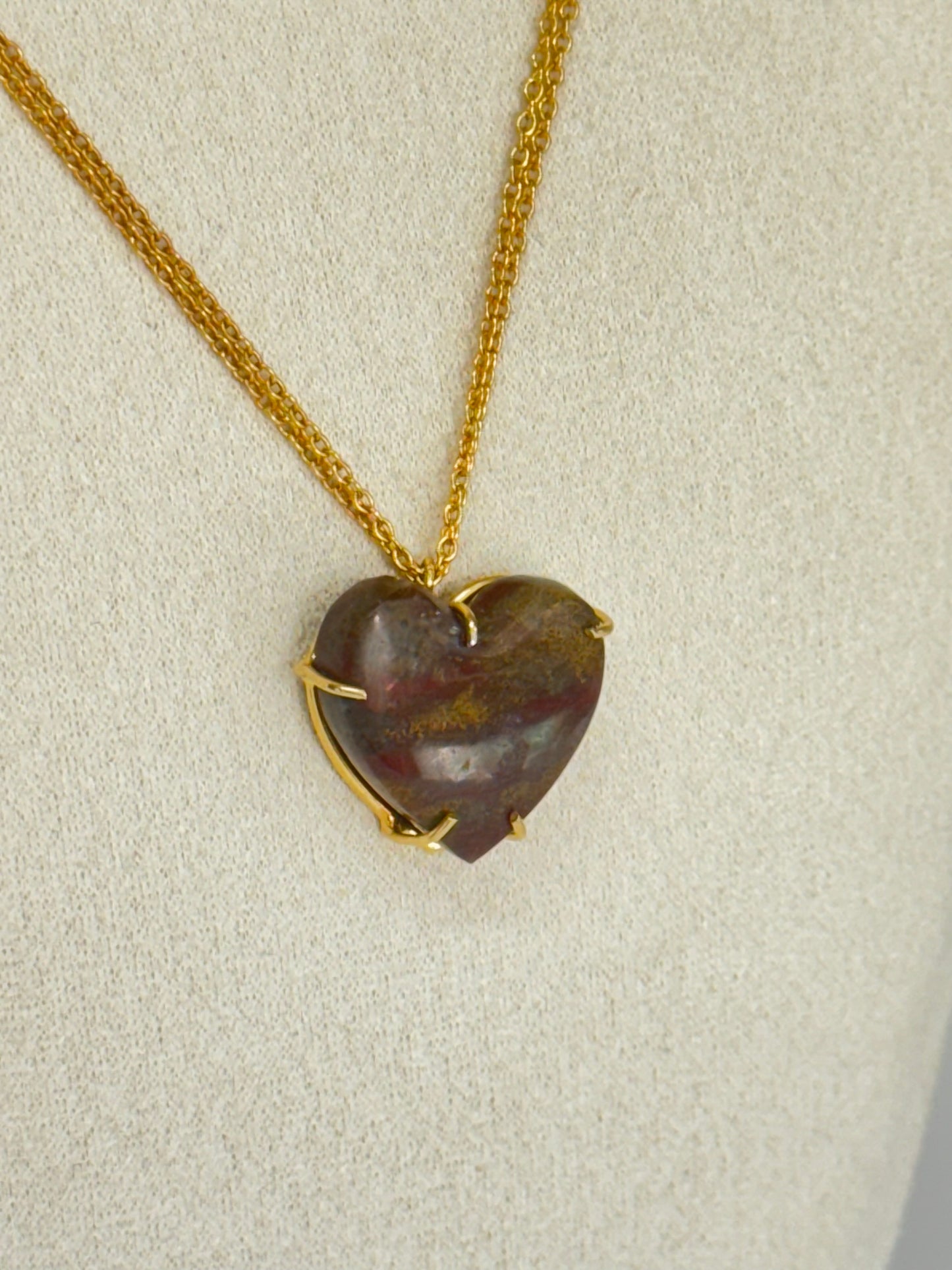 Collier Cœur de Gaïa