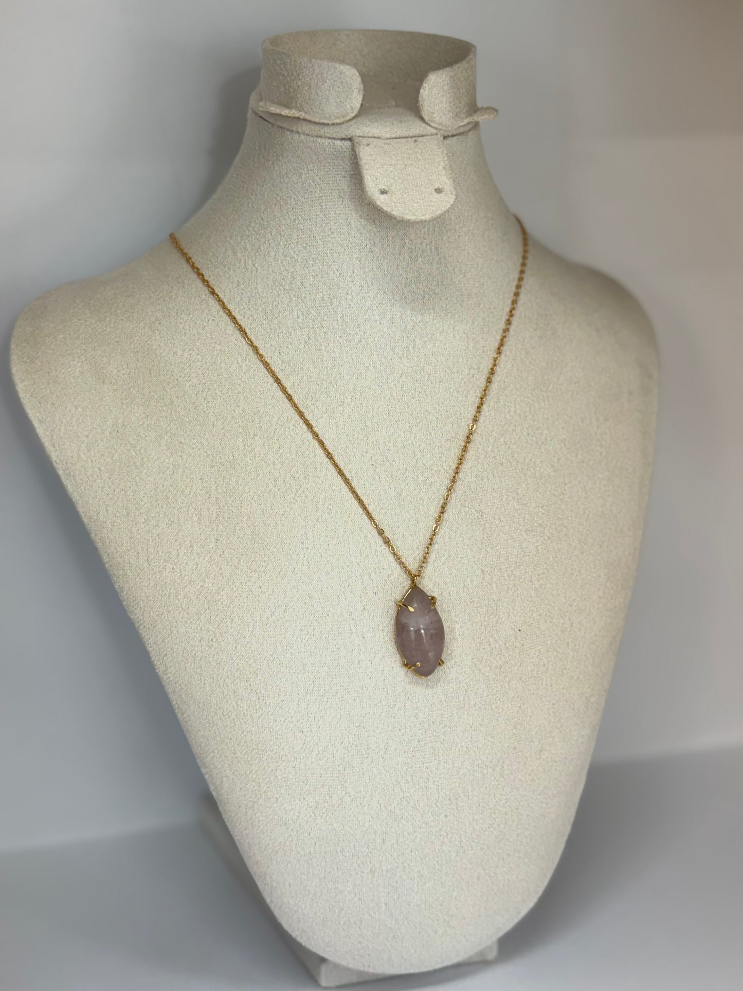 Collier Étreinte de Rose