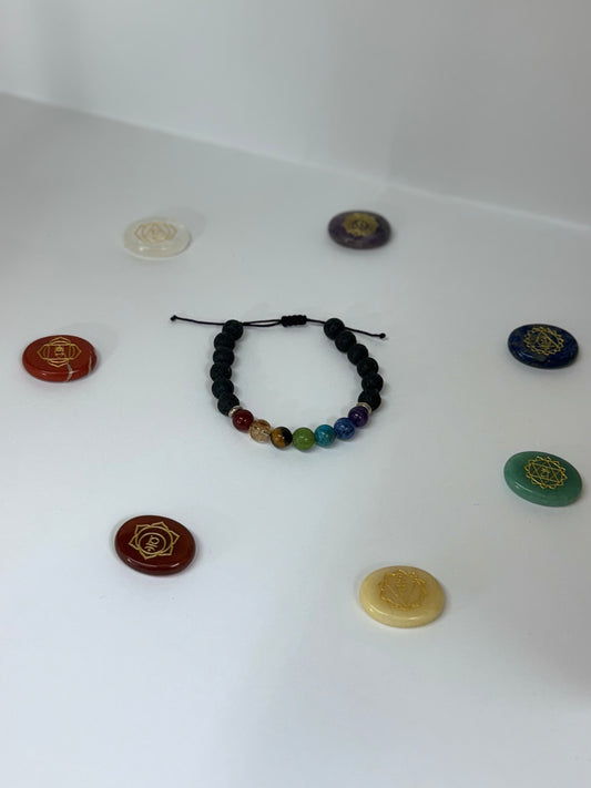 Bracelet Équilibre des 7 Chakras