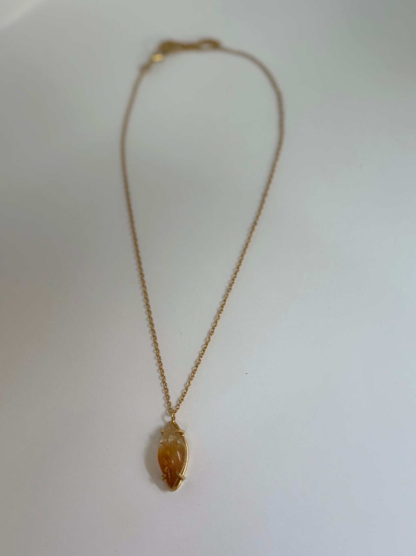 Collier Flamme Dorée