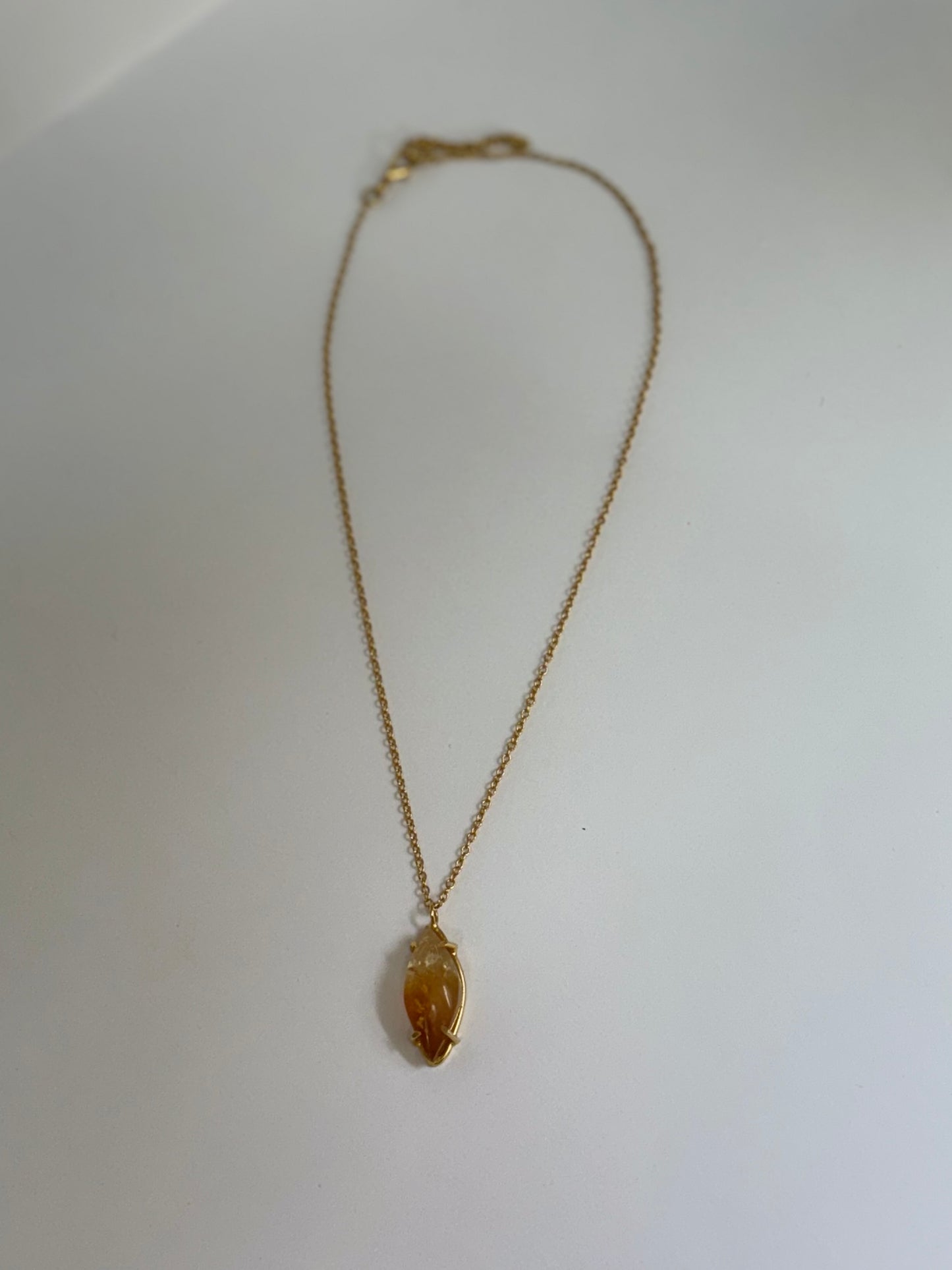 Collier Flamme Dorée