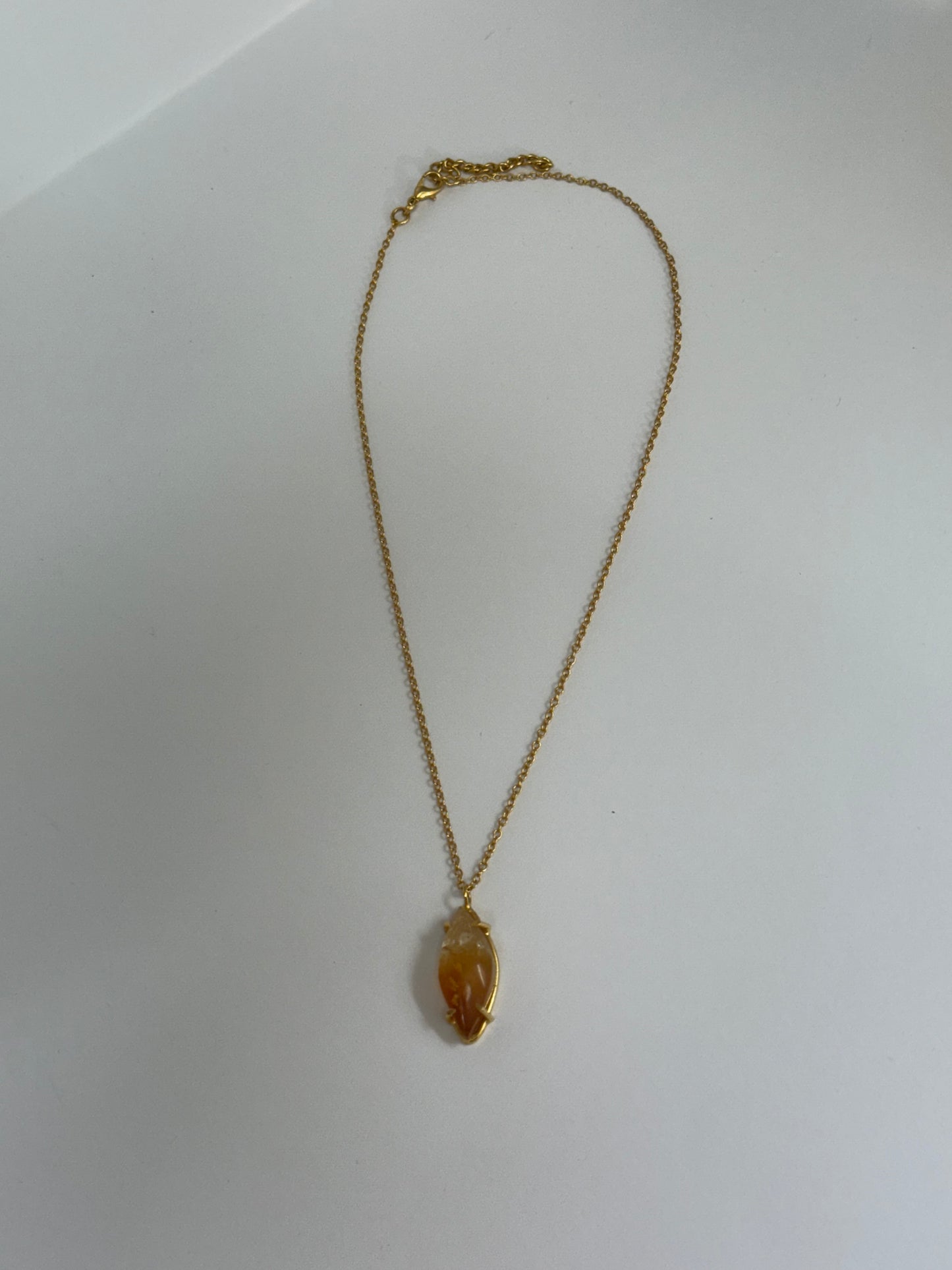 Collier Flamme Dorée