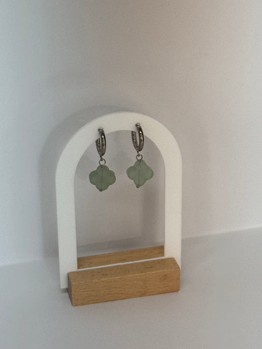 Boucles d’oreilles Éveil de Jade