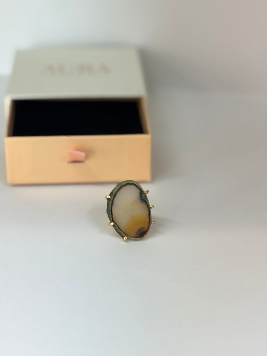 Bague Nébuleuse Dorée