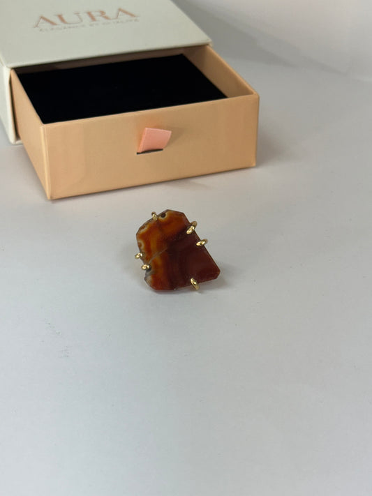 Bague Flamme Terracotta