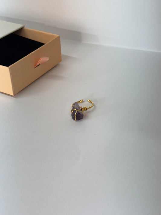 Bague Éveil d’Améthyste