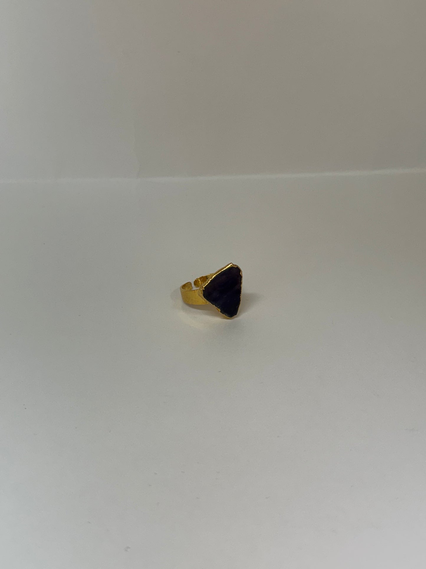 Bague Bouclier Noir