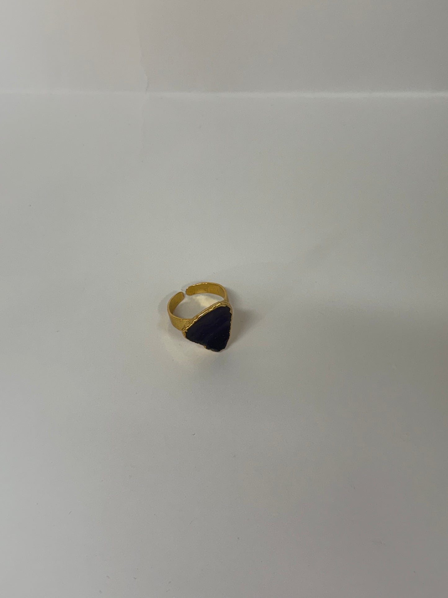 Bague Bouclier Noir