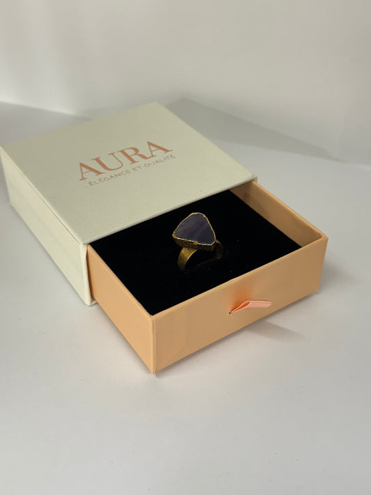 Bague Bouclier Noir