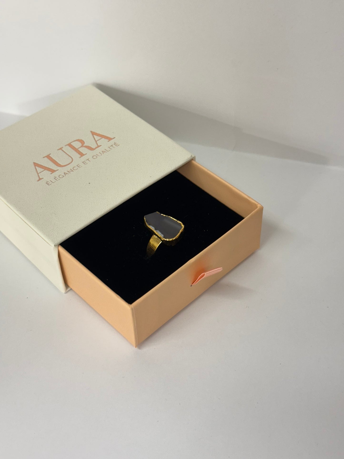 Bague Nuit d’Agate