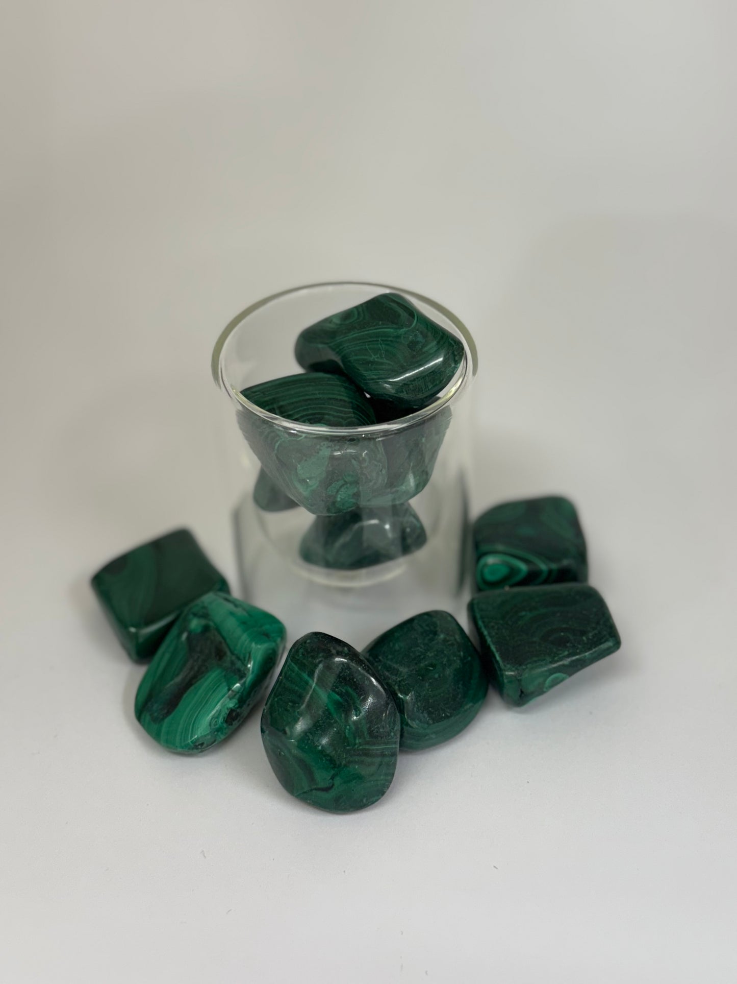 Malachite – Pierre roulée (grande taille) – 1 pièce