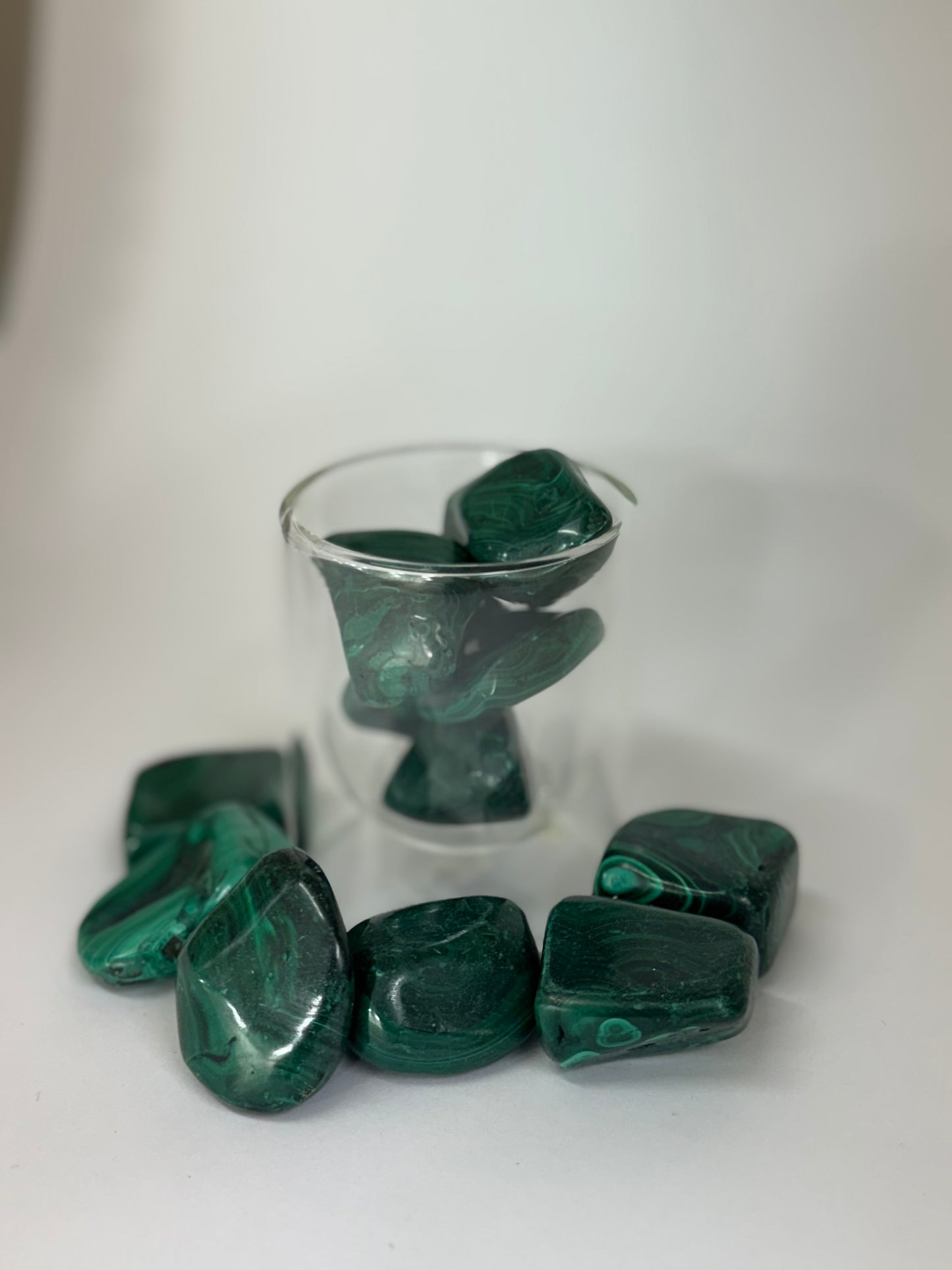 Malachite – Pierre roulée (grande taille) – 1 pièce