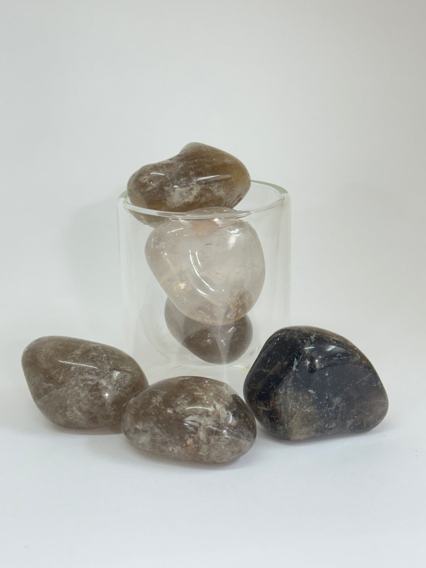 Quartz Fumé – Pierre roulée (grande taille) – 1 pièce