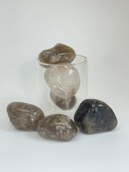 Quartz Fumé – Pierre roulée (grande taille) – 1 pièce