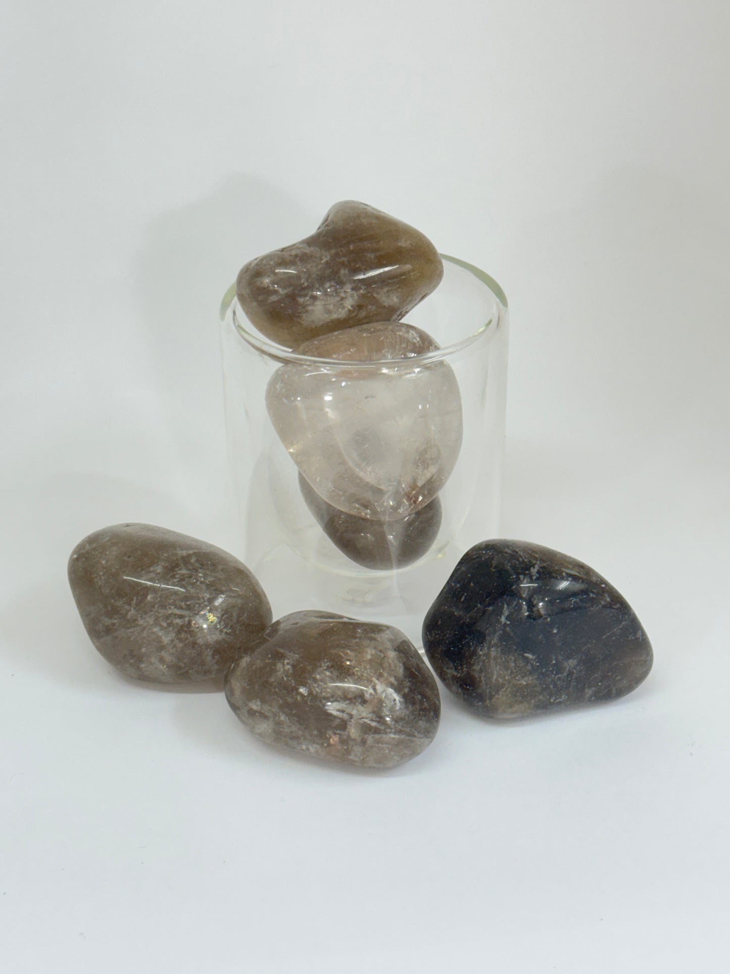 Quartz Fumé – Pierre roulée (grande taille) – 1 pièce