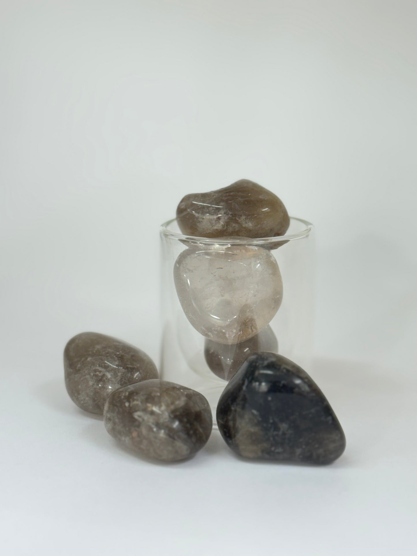 Quartz Fumé – Pierre roulée (grande taille) – 1 pièce