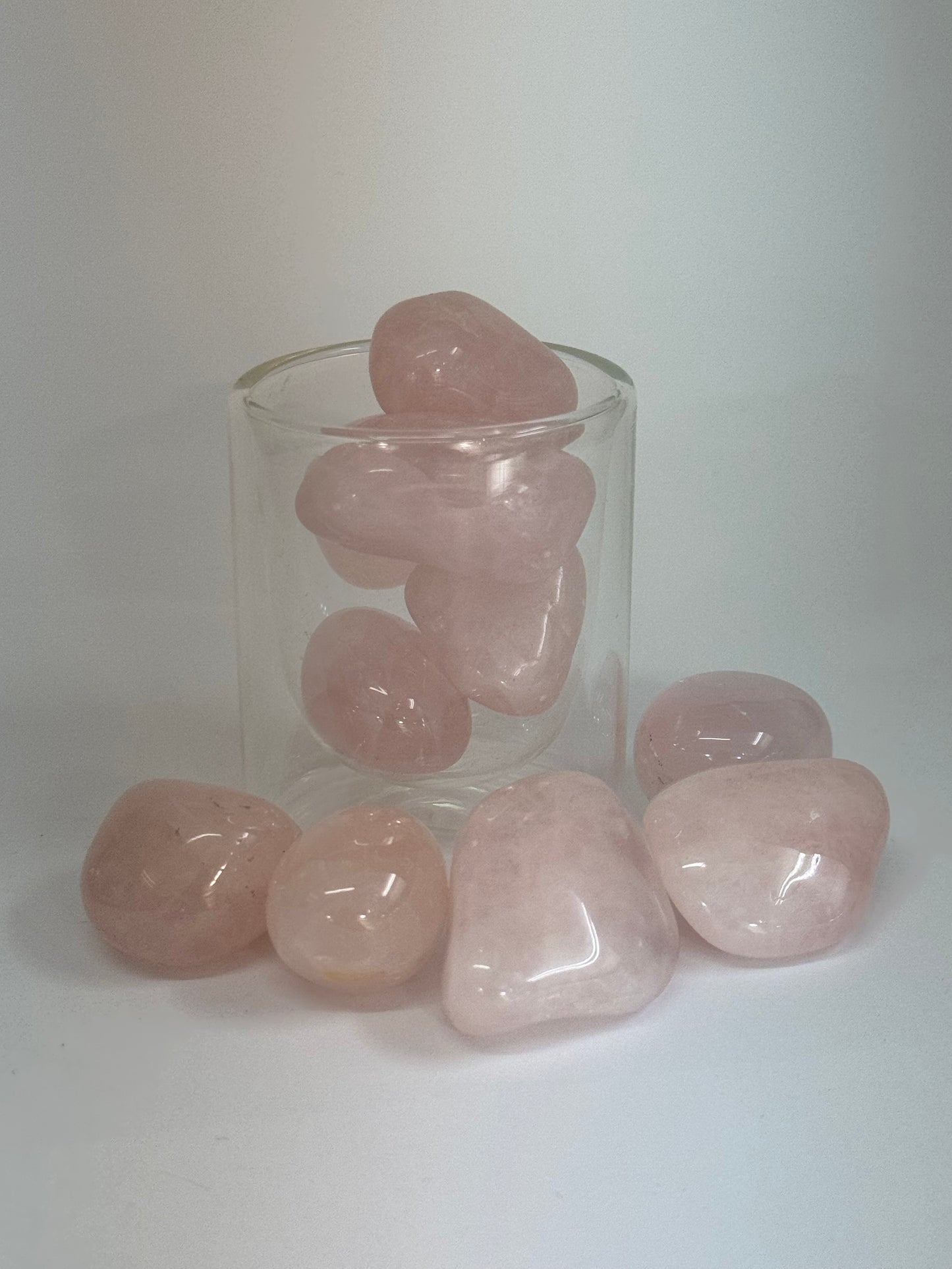 Quartz Rose – Pierre roulée (grande taille) – 1 pièce