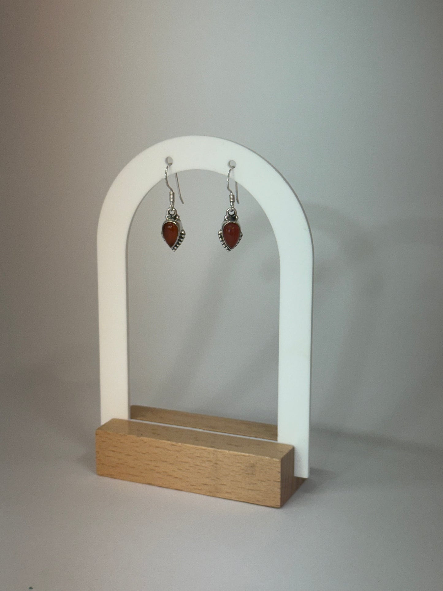 Boucles d’oreilles Cornaline