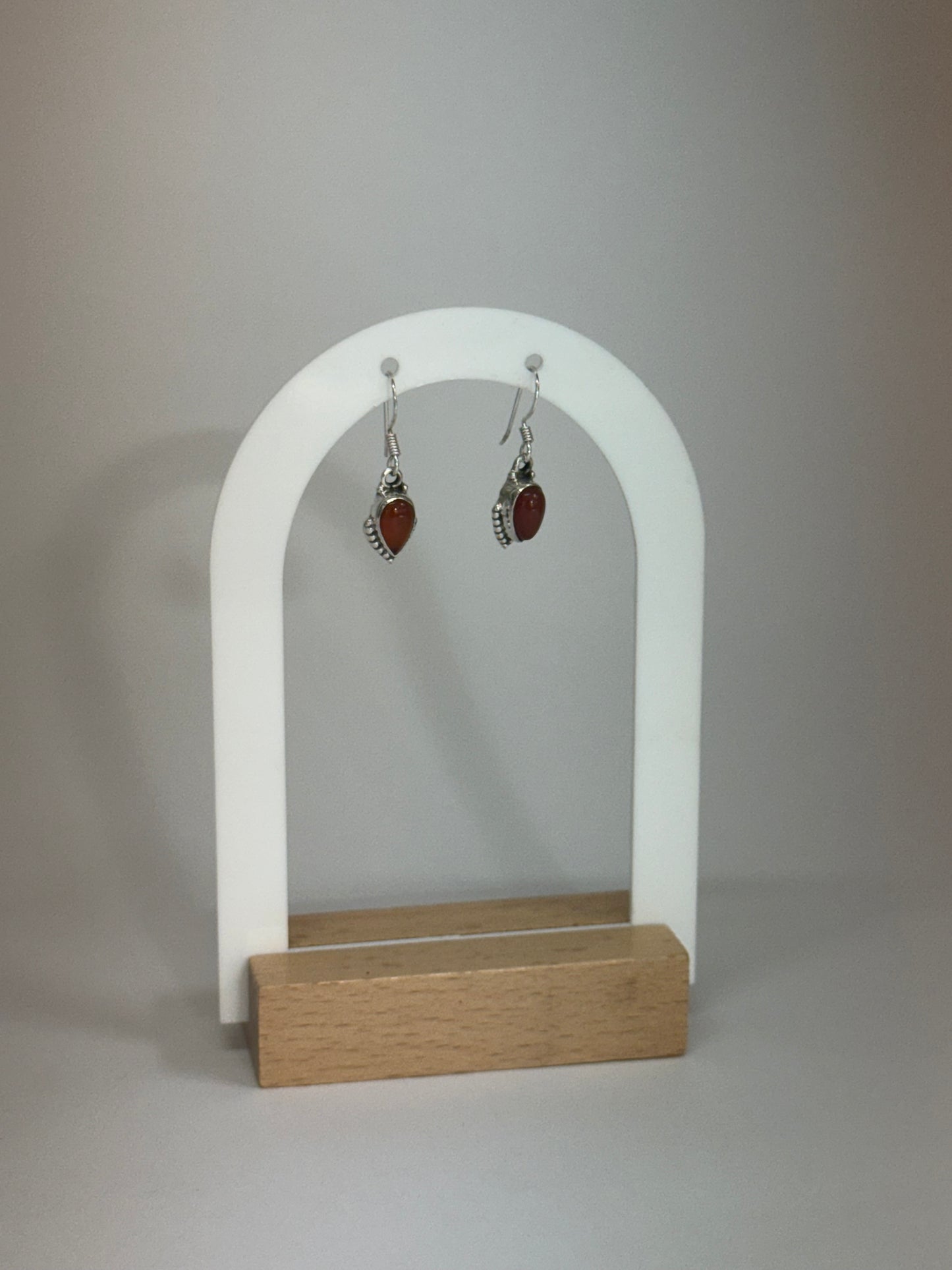Boucles d’oreilles Cornaline