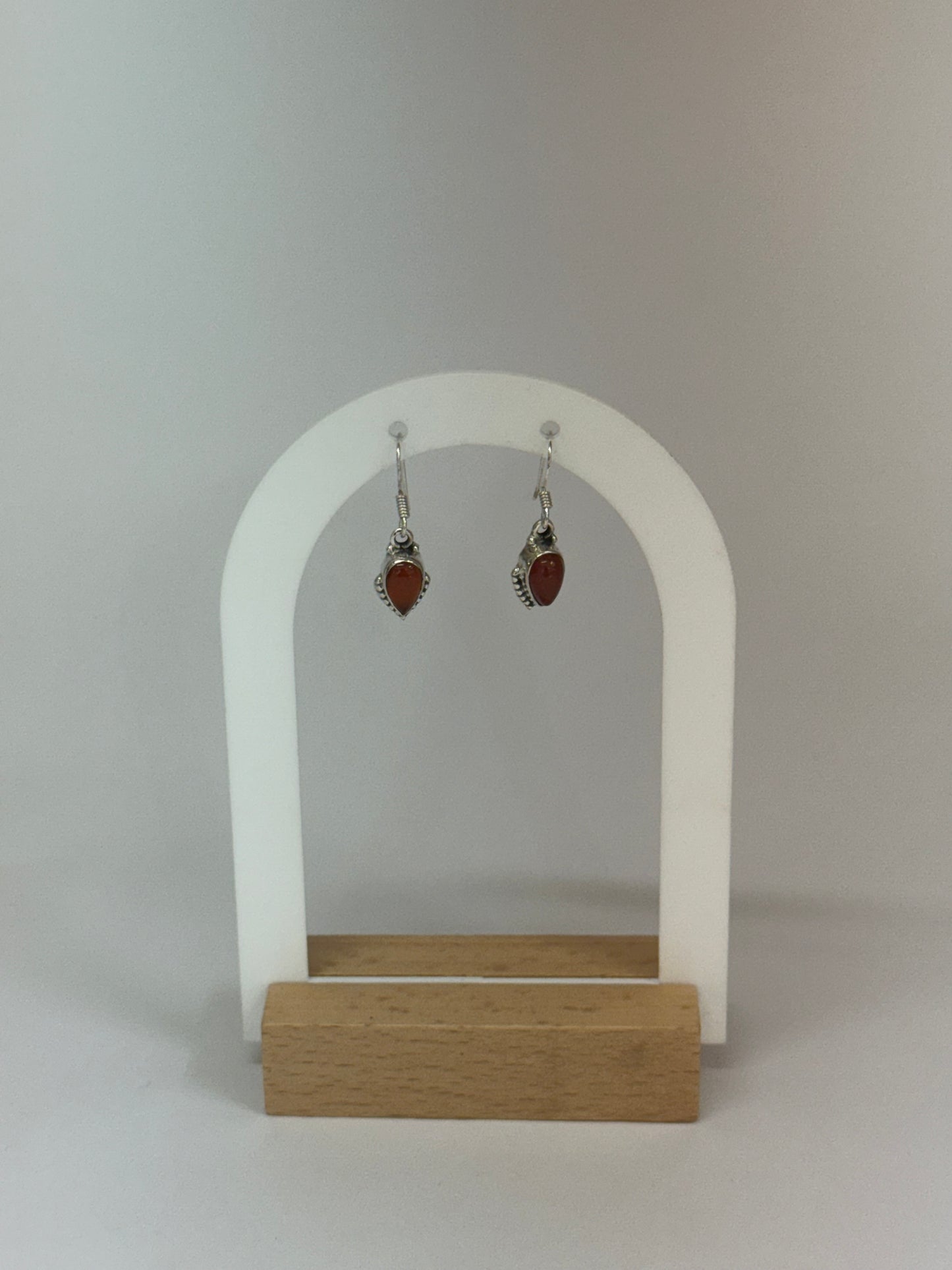 Boucles d’oreilles Cornaline