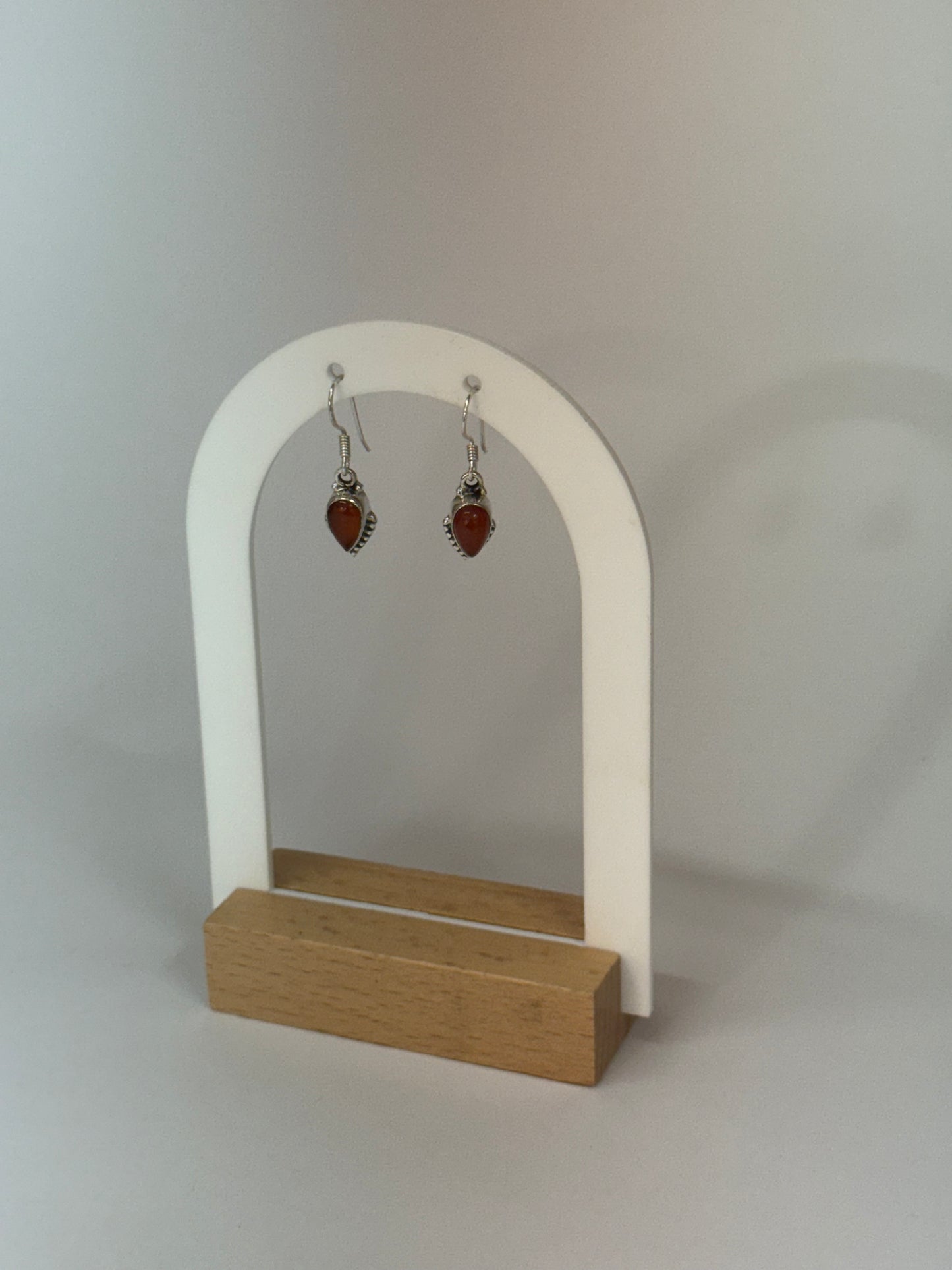 Boucles d’oreilles Cornaline