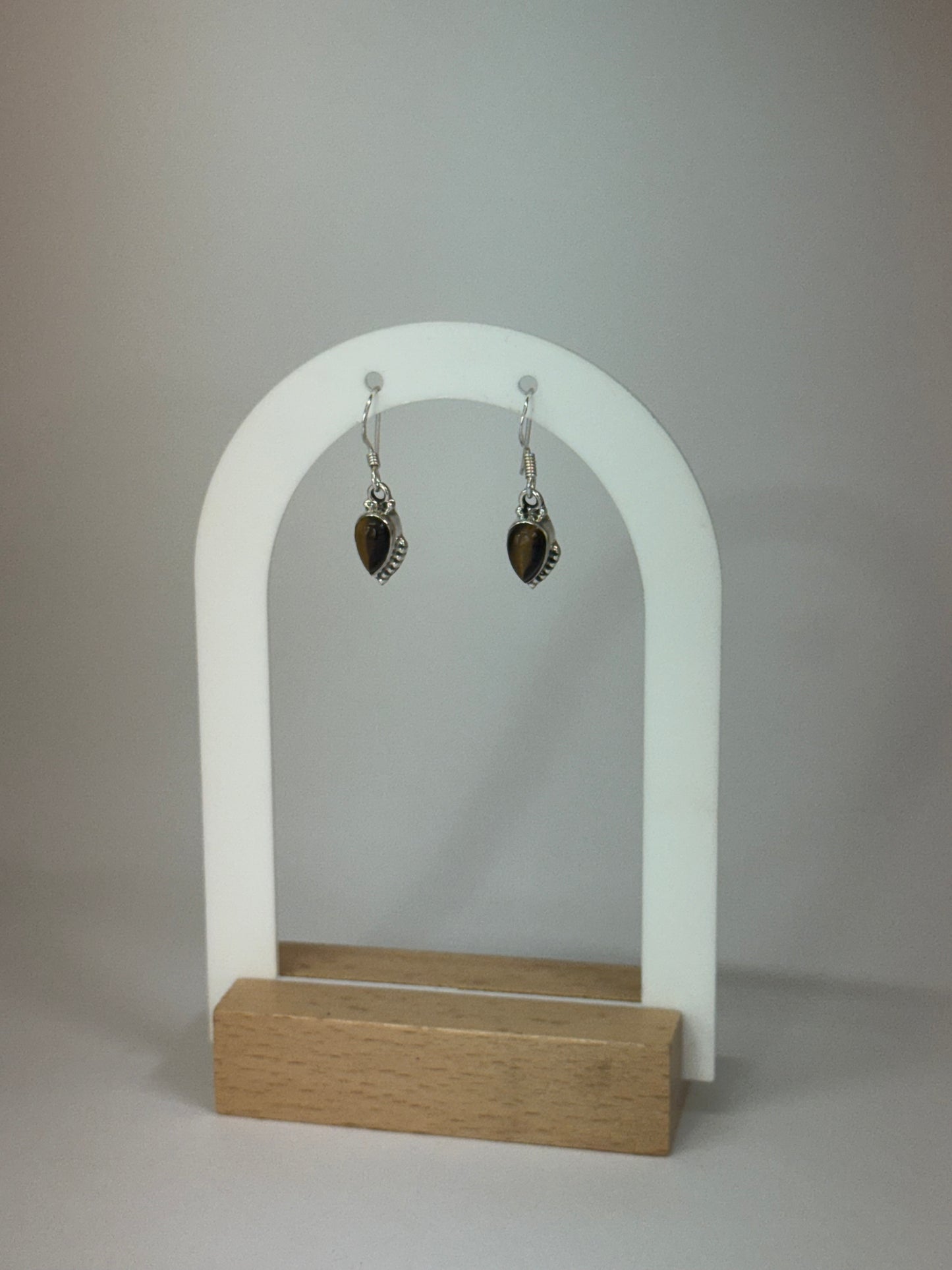Boucles d’oreilles Œil de tigre