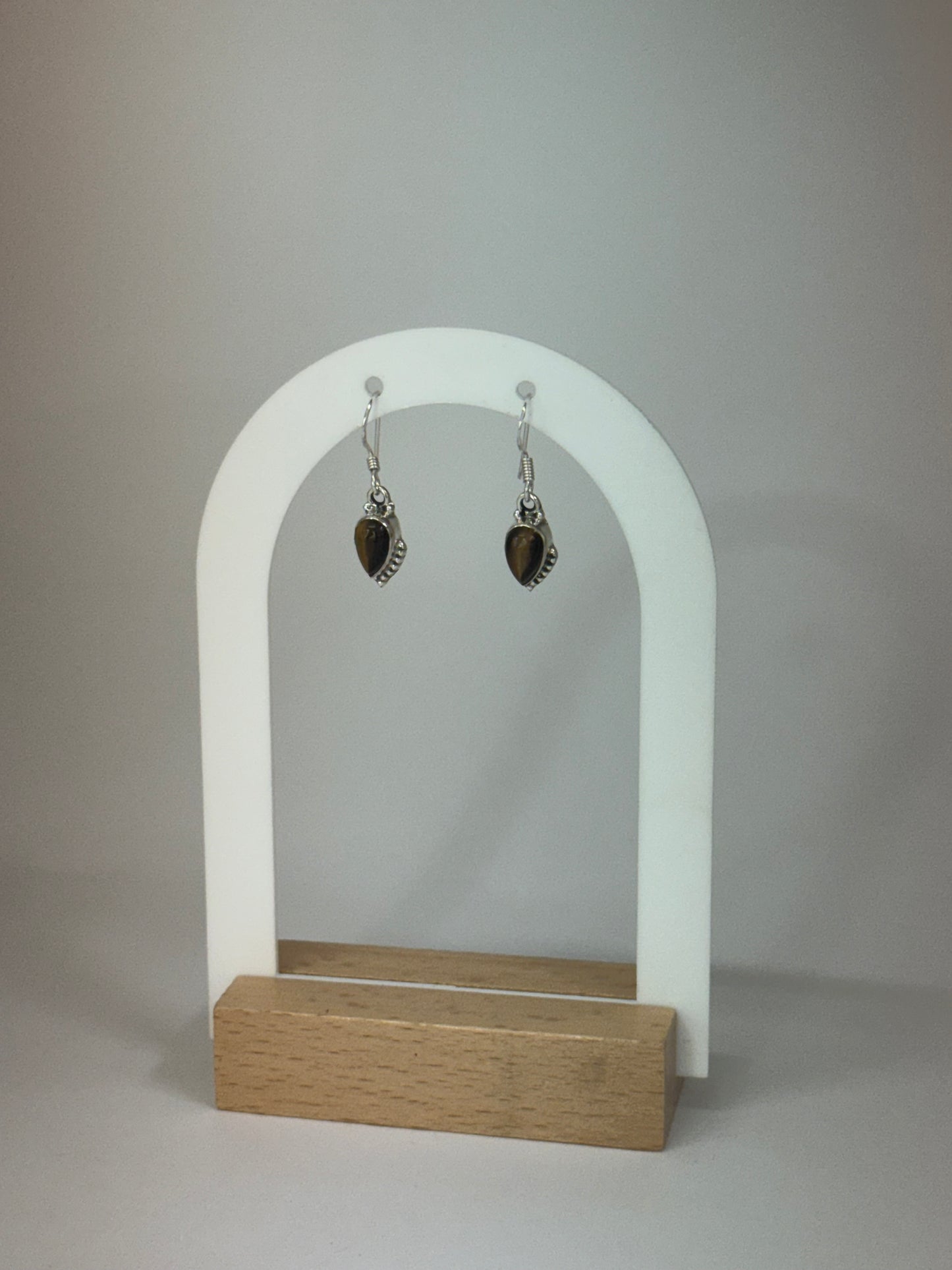 Boucles d’oreilles Œil de tigre