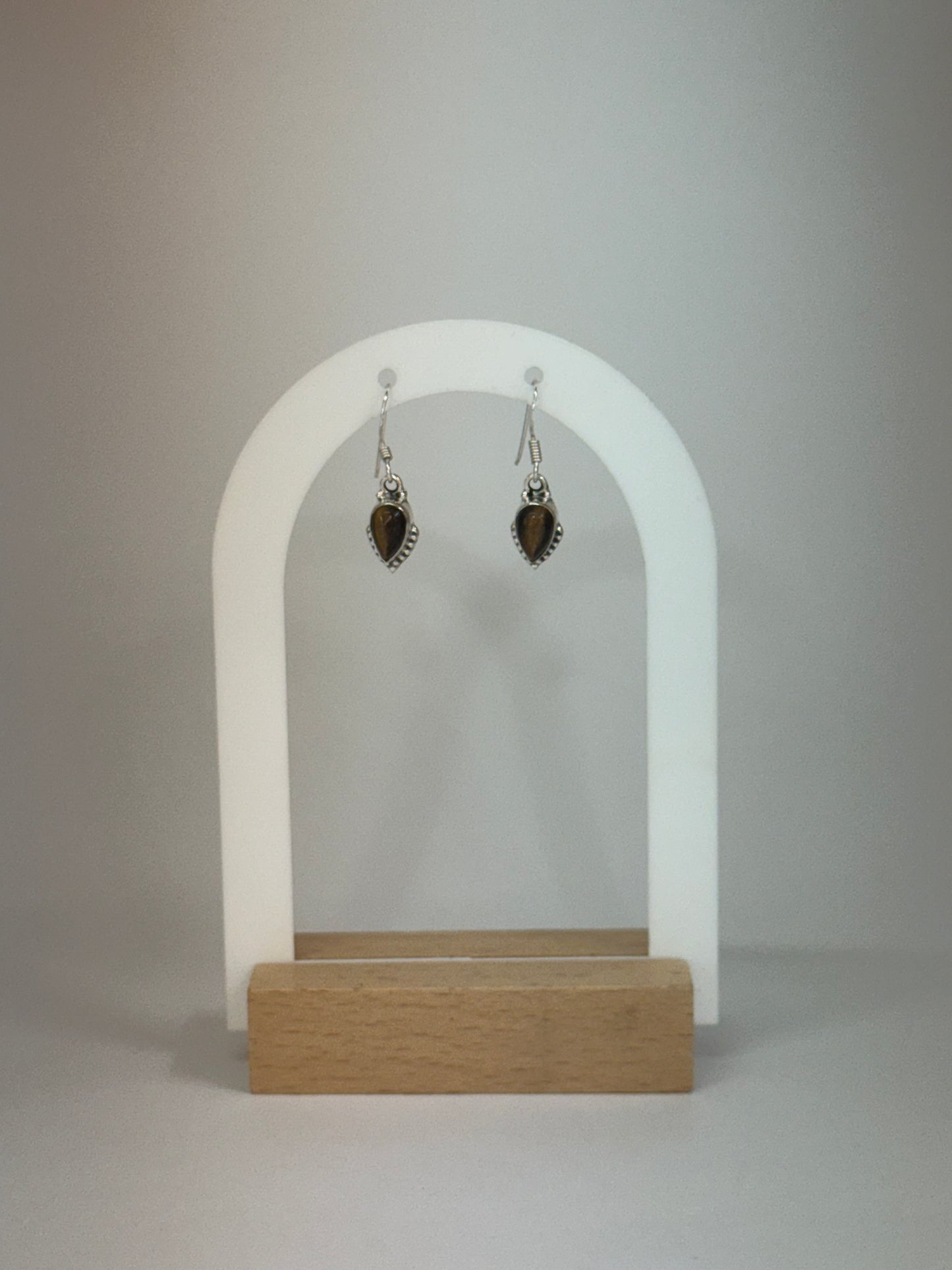 Boucles d’oreilles Œil de tigre