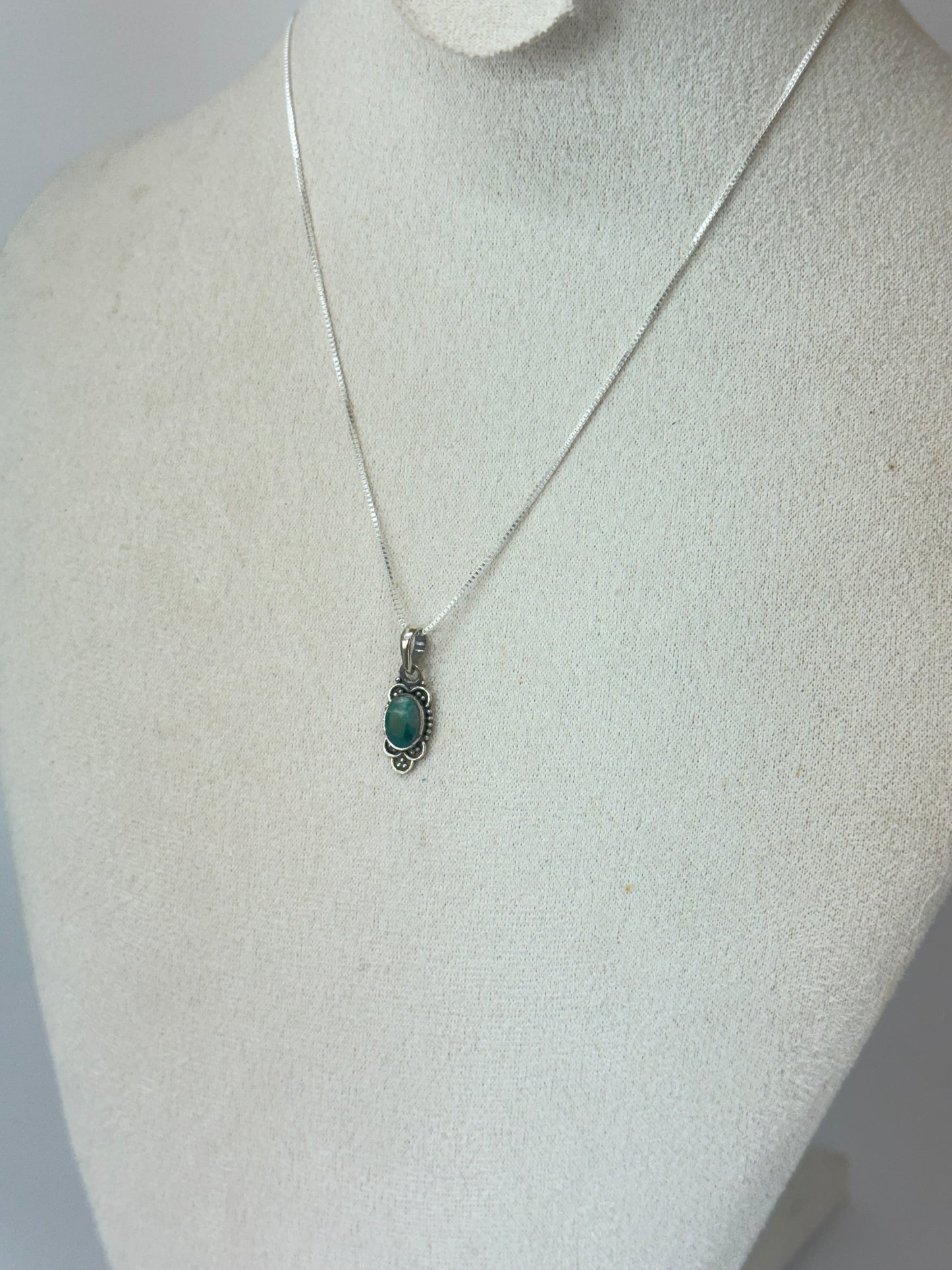 Pendentif en Séraphinite naturelle