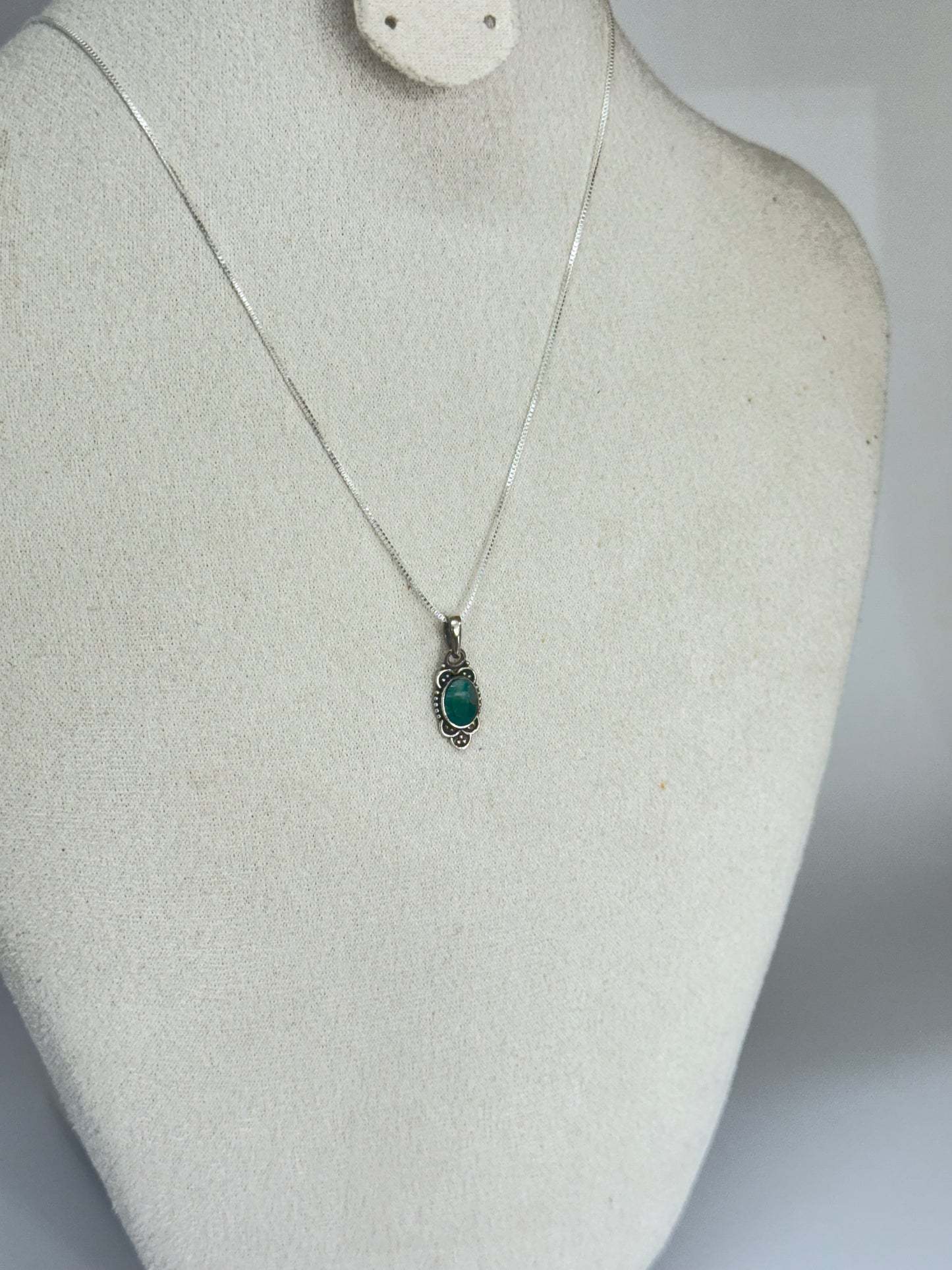 Pendentif en Séraphinite naturelle