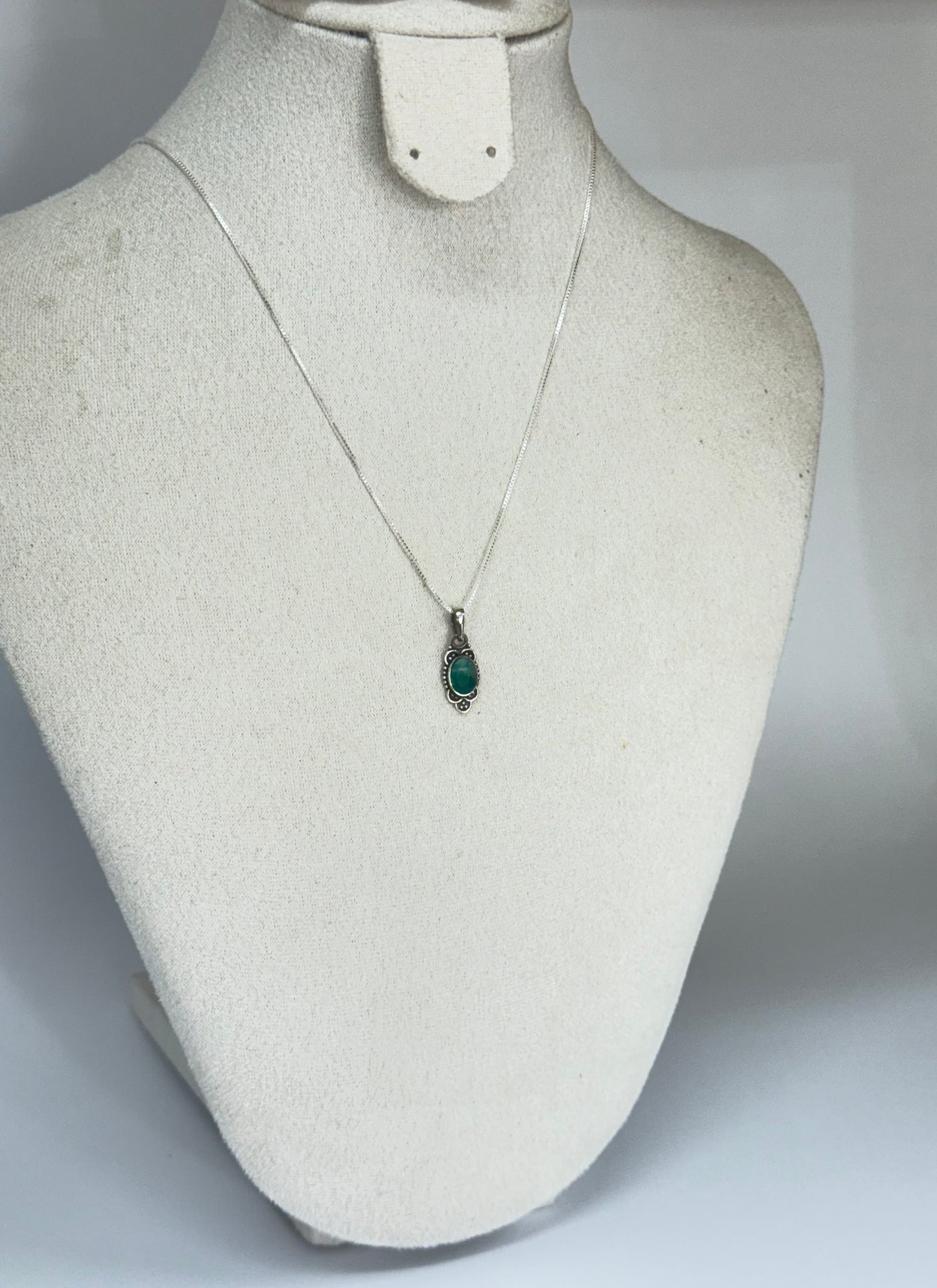 Pendentif en Séraphinite naturelle