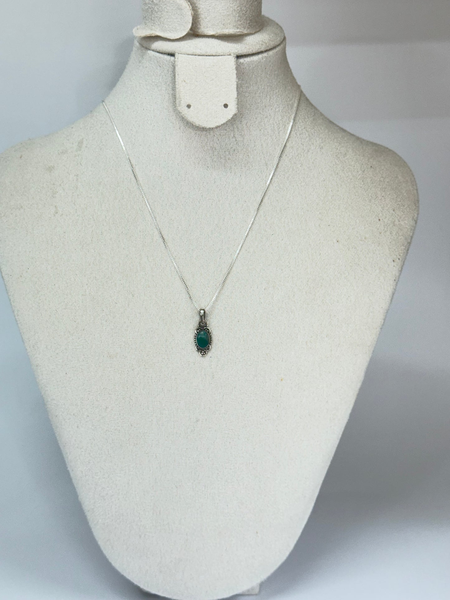 Pendentif en Séraphinite naturelle
