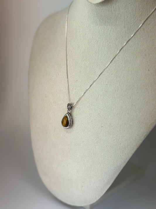 Pendentif Œil de Tigre nature