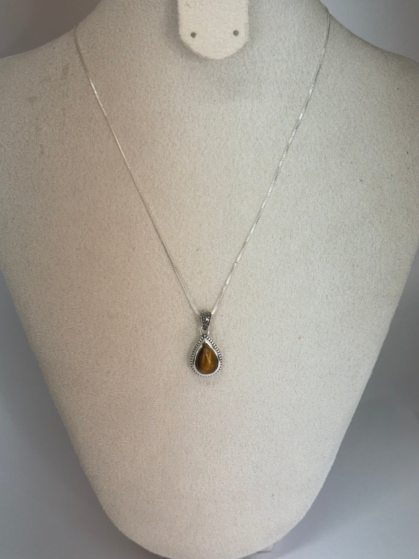 Pendentif Œil de Tigre nature