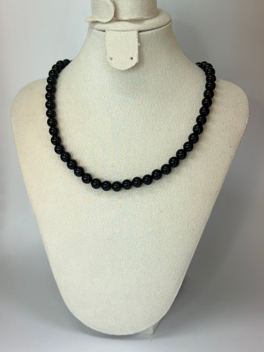 Collier en Obsidienne Noire – Protection & Force Intérieure