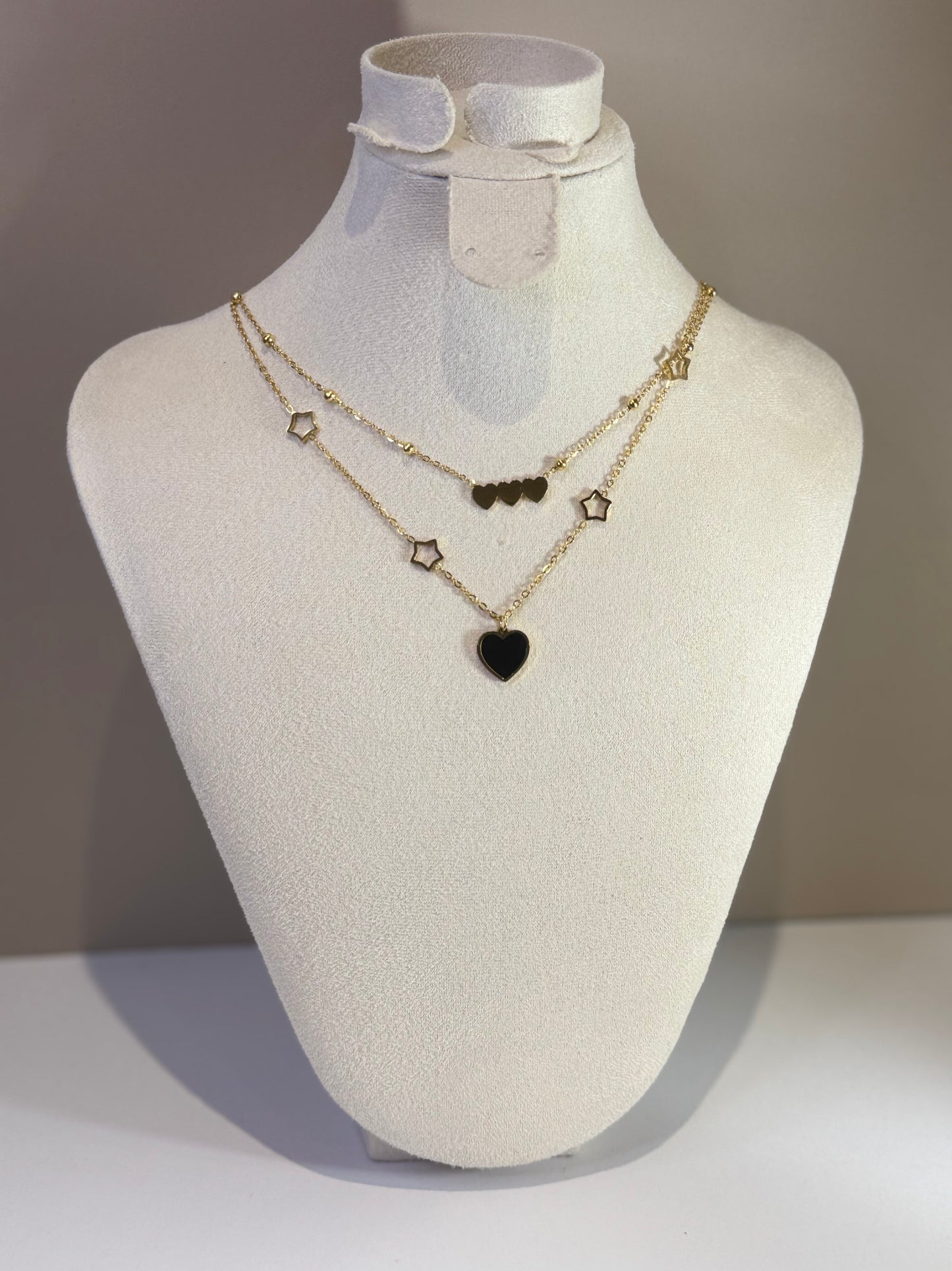 Collier Triplé Céleste