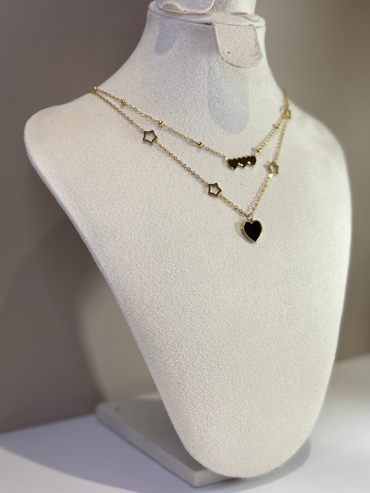 Collier Triplé Céleste