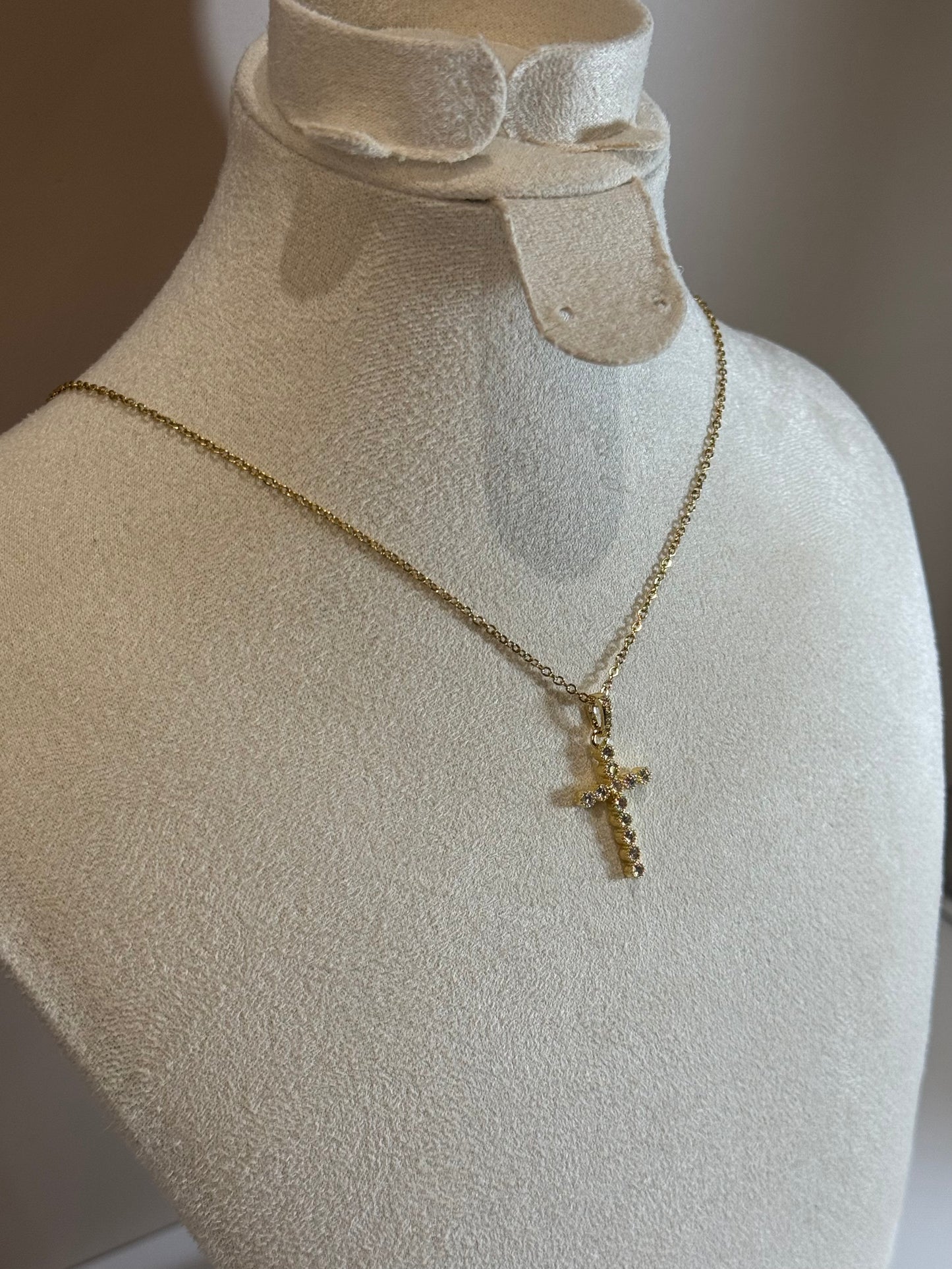 Collier Croix Lumière